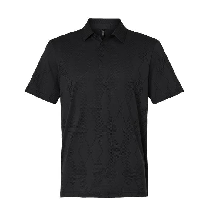 Carbon Black Polo Shirt Front