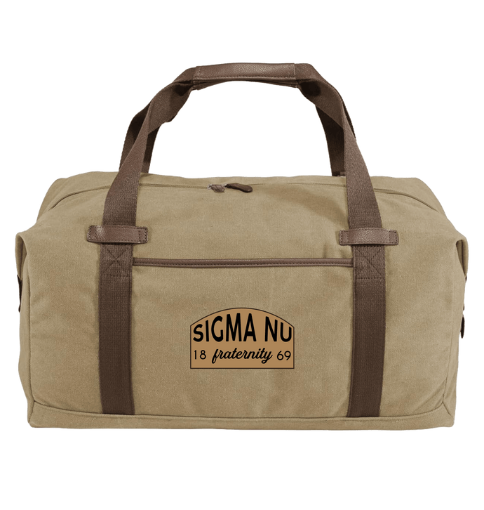 Desert Khaki Duffel Bags Front