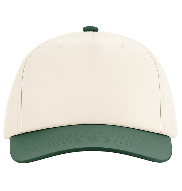 Cream/Dark Green Caps Front