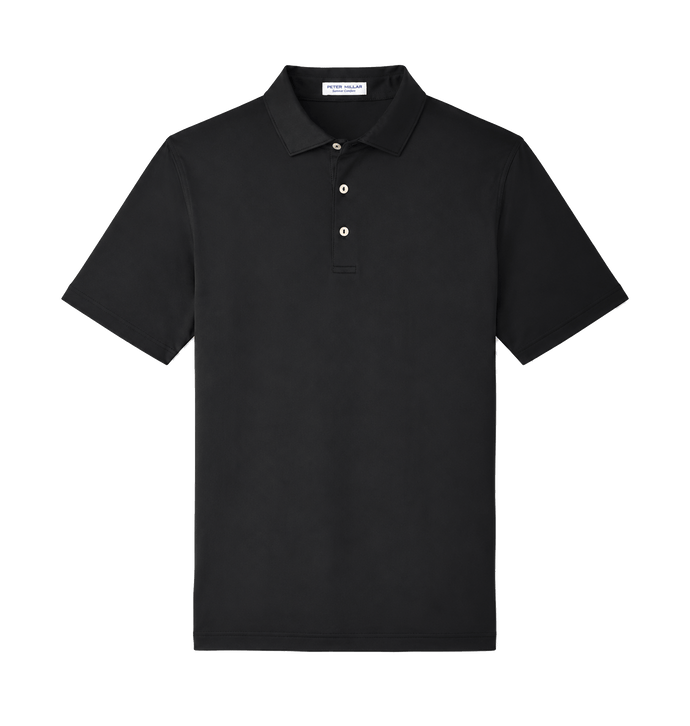 Black Polo Shirt Front
