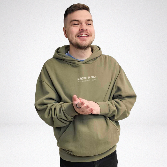 Sigma Nu Lucky Roll Graphic Hoodie