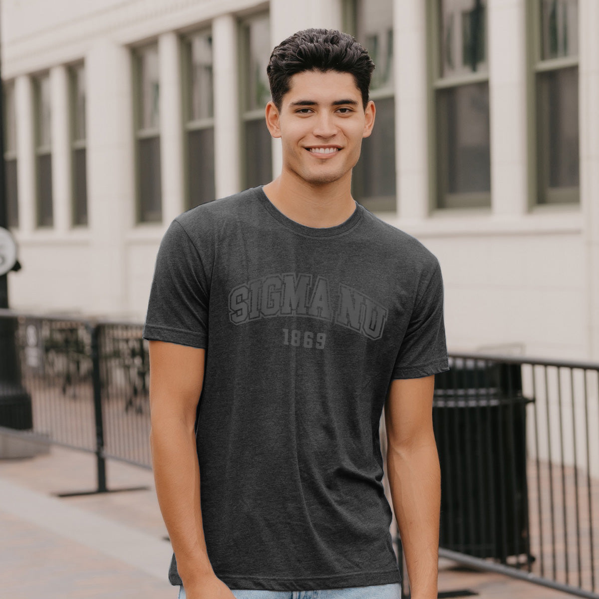 New! Sigma Nu Monochrome Brotherhood Short Sleeve Tee