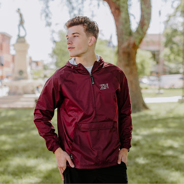 Sigma Nu Classic 1/4 Zip Rain Jacket