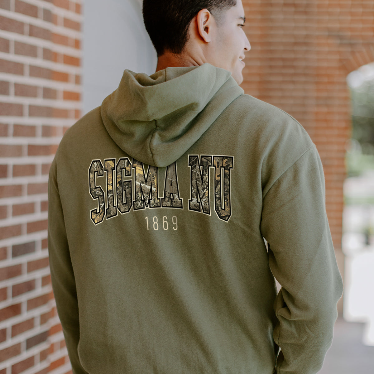 New! Sigma Nu Tactical Camo Hoodie