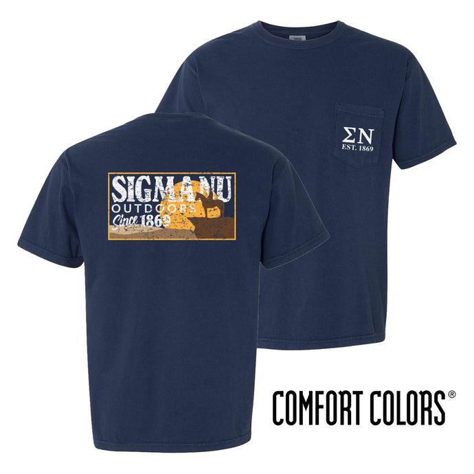 Sigma Nu Great Outdoors Tee
