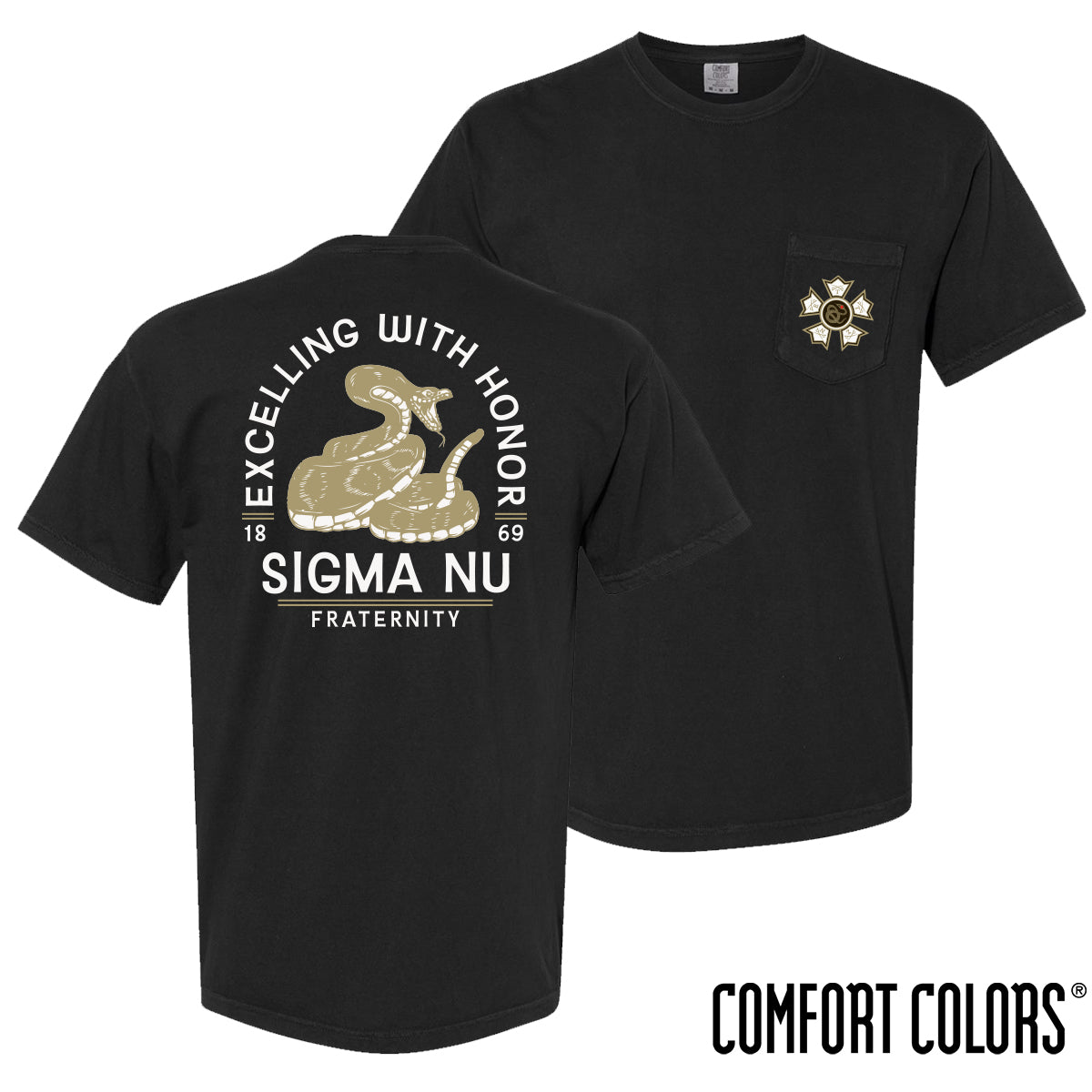Sigma Nu Exclusive Snake Tee