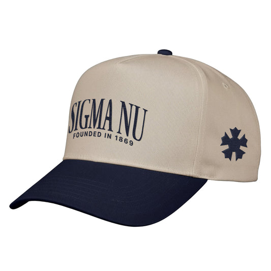 New! Sigma Nu Two Tone Hat