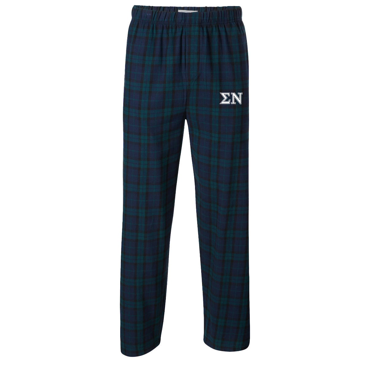 Sigma Nu Blackwatch Plaid Flannel Pants