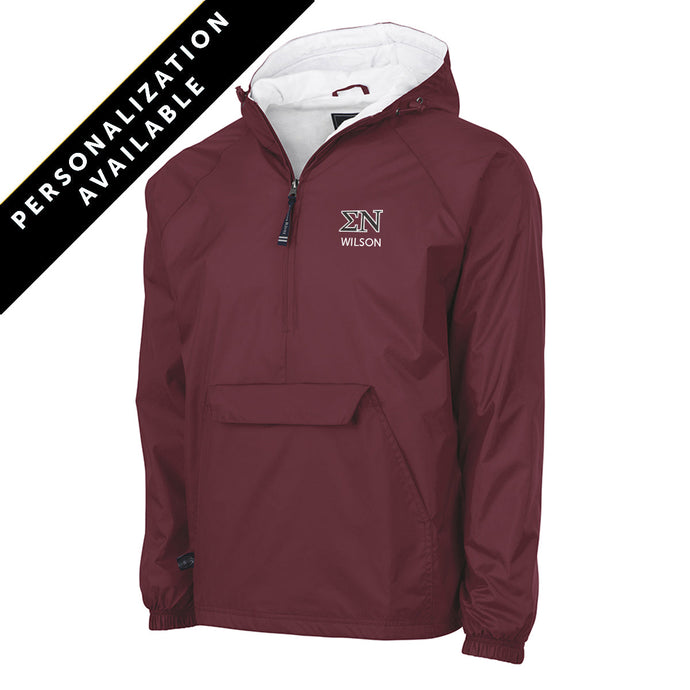 Sigma Nu Classic 1/4 Zip Rain Jacket