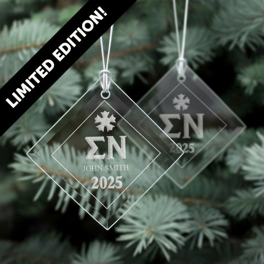 Sigma Nu 2025 Limited Edition Holiday Ornament Sigma Nu