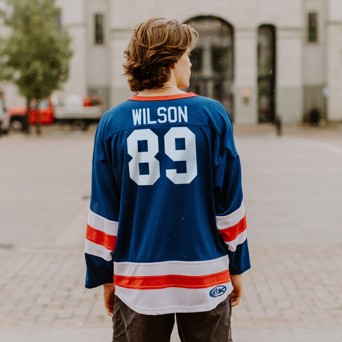 Sigma Nu Personalized Patriotic Hockey Jersey