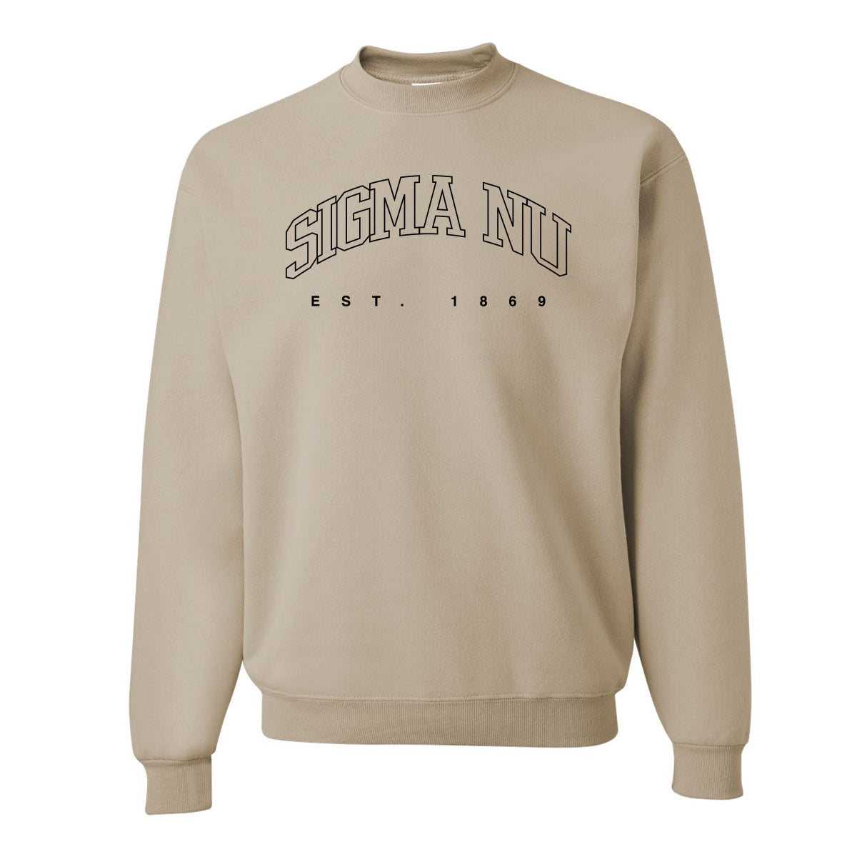 Sigma Nu Classic Neutral Crewneck