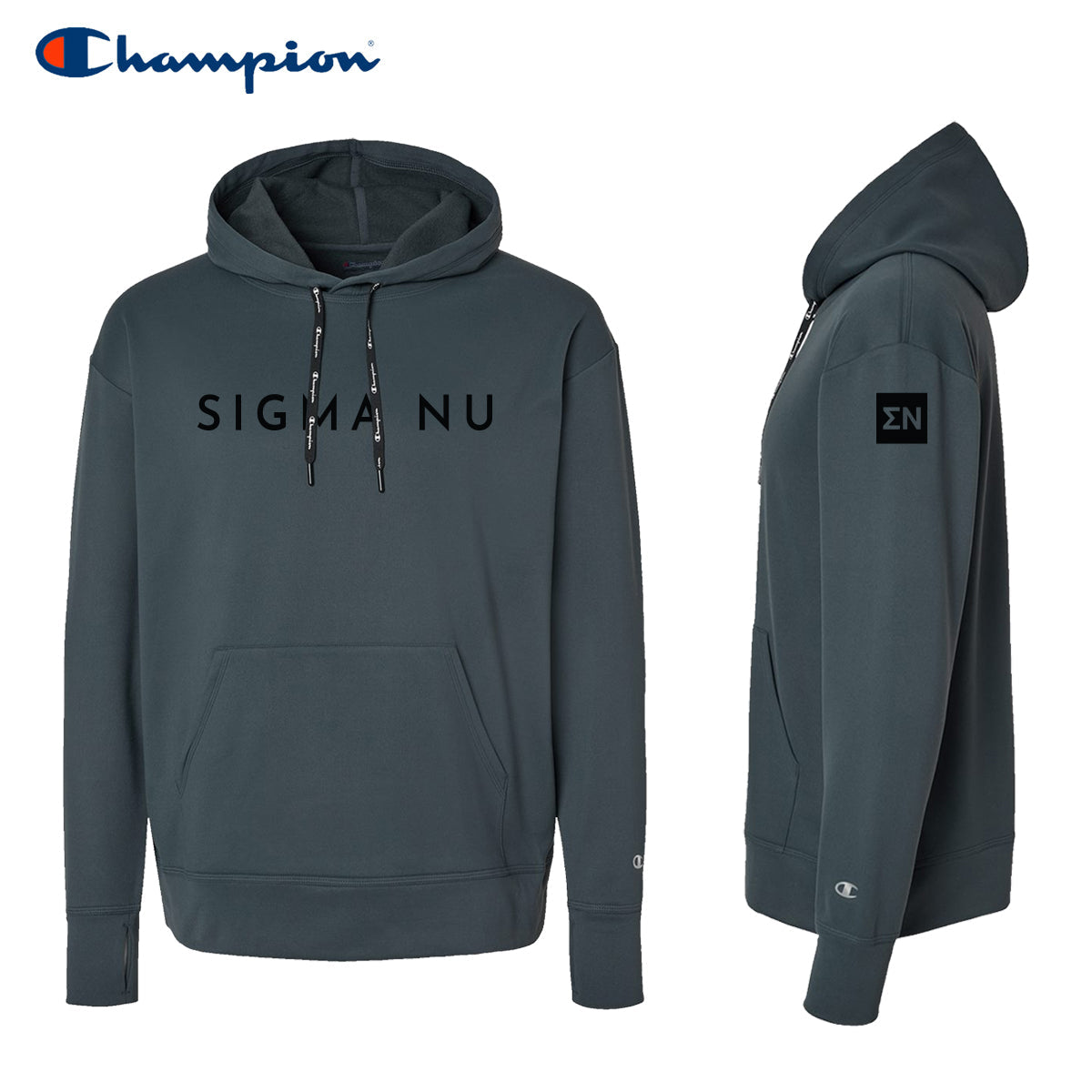 New! Sigma Nu Champion Performance Hoodie