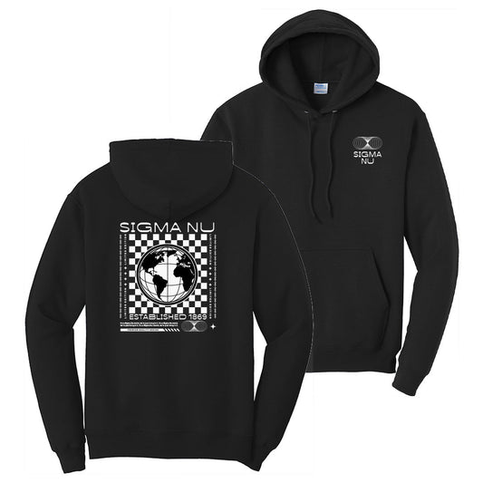 Sigma Nu Graphic Streetwear Hoodie