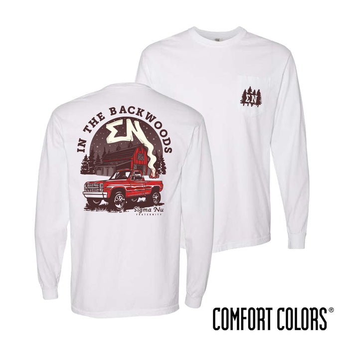 Sigma Nu Country Roads Long Sleeve Tee