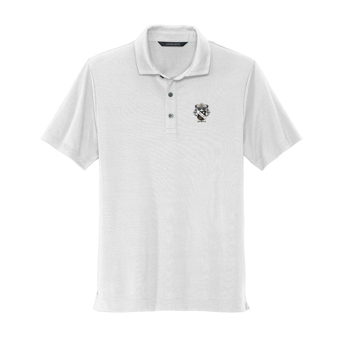 Sigma Nu White Crest Polo