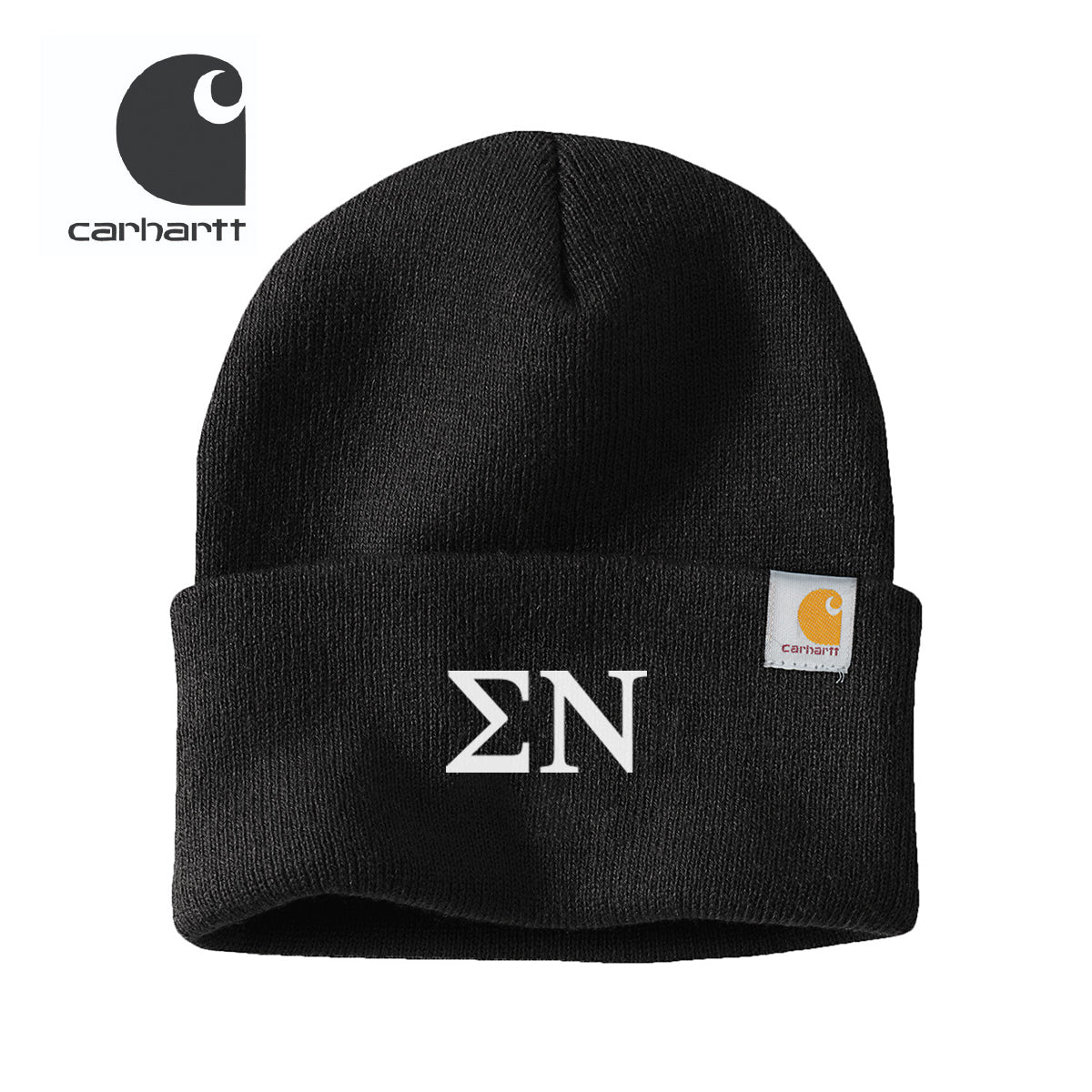 Sigma Nu Black Carhartt Beanie