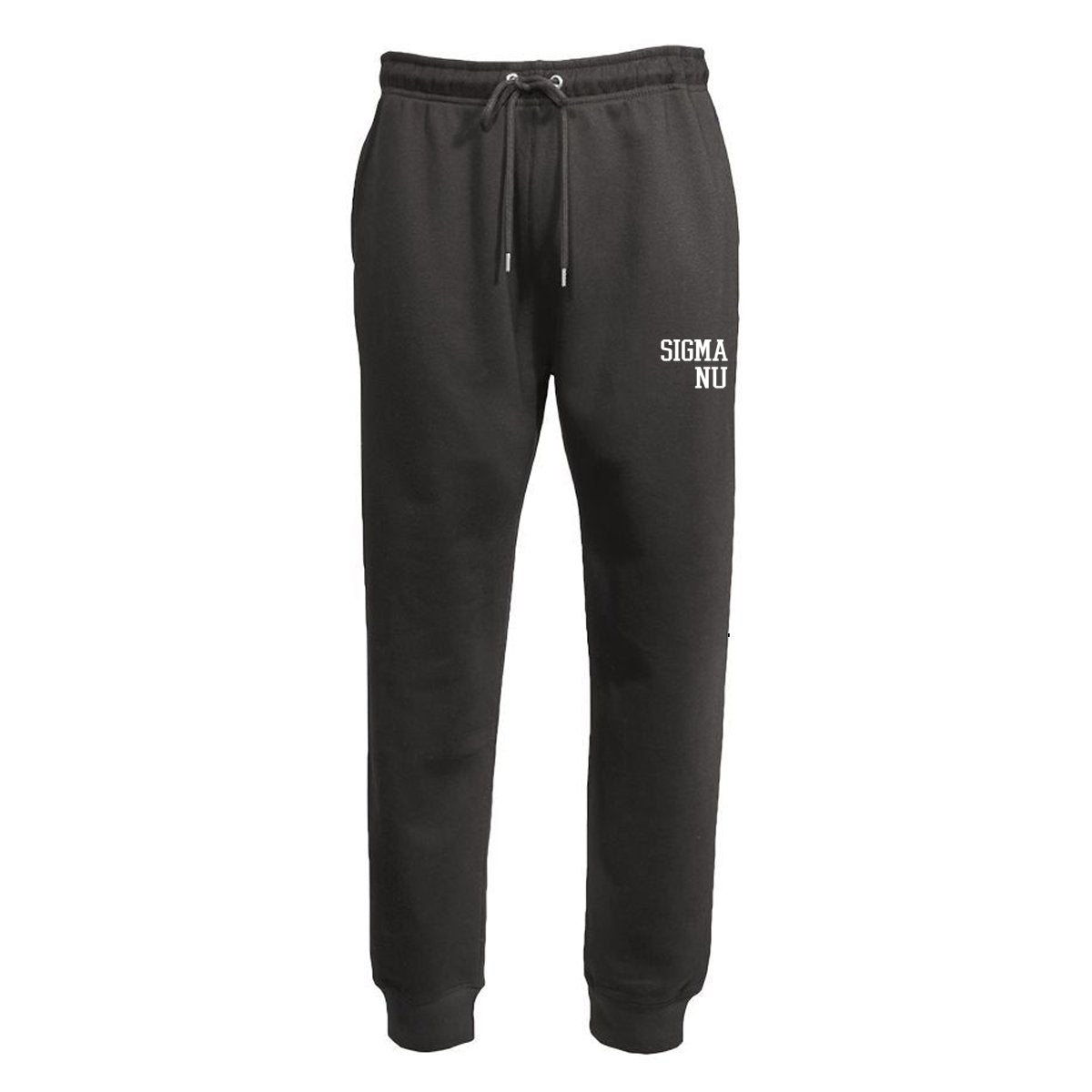 Sigma Nu Embroidered Varsity Joggers | Sigma Nu | Pants > Sweatpants