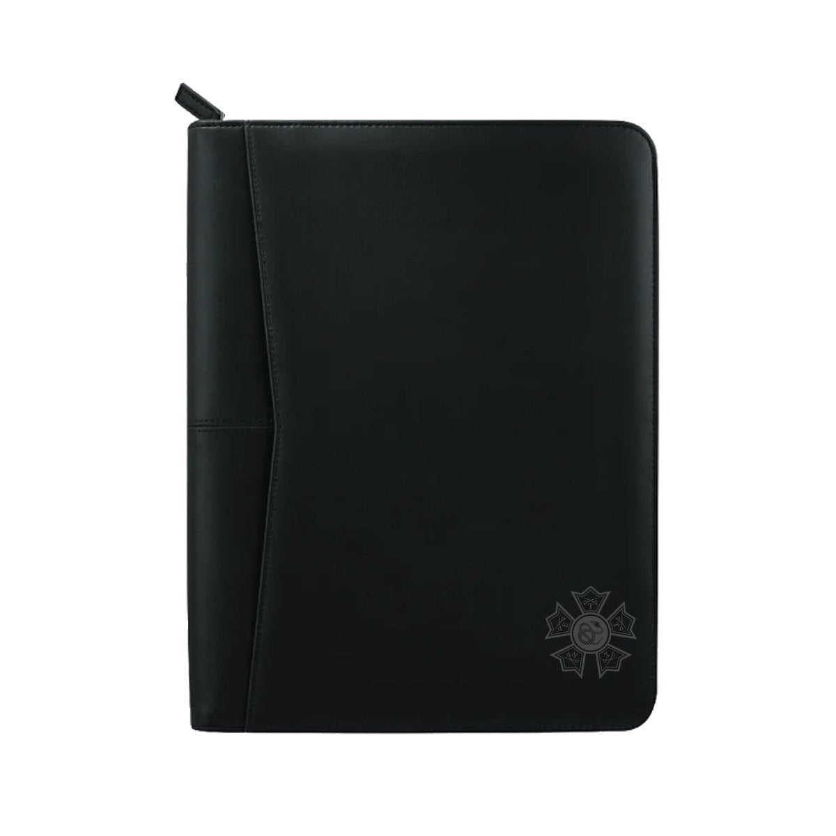Sigma Nu Zippered Crest Padfolio | Sigma Nu | Office products > Padfolios