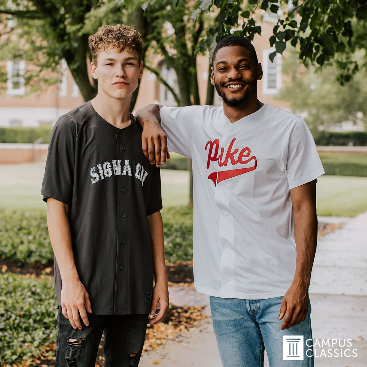 Sigma Nu White Mesh Baseball Jersey | Sigma Nu | Shirts > Jerseys