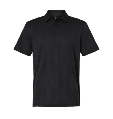 Carbon Black Polo Shirt Front