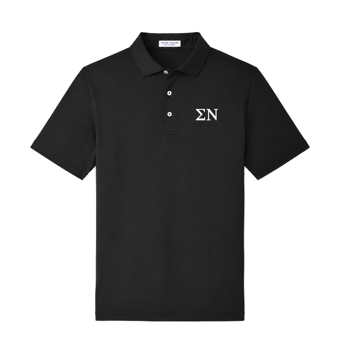 Black Polo Shirt Front