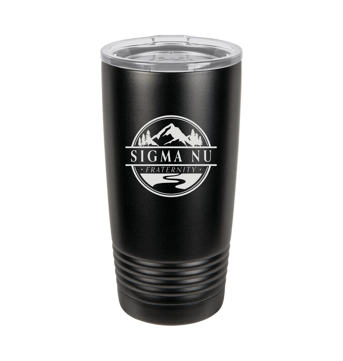 Black Tumblers Front