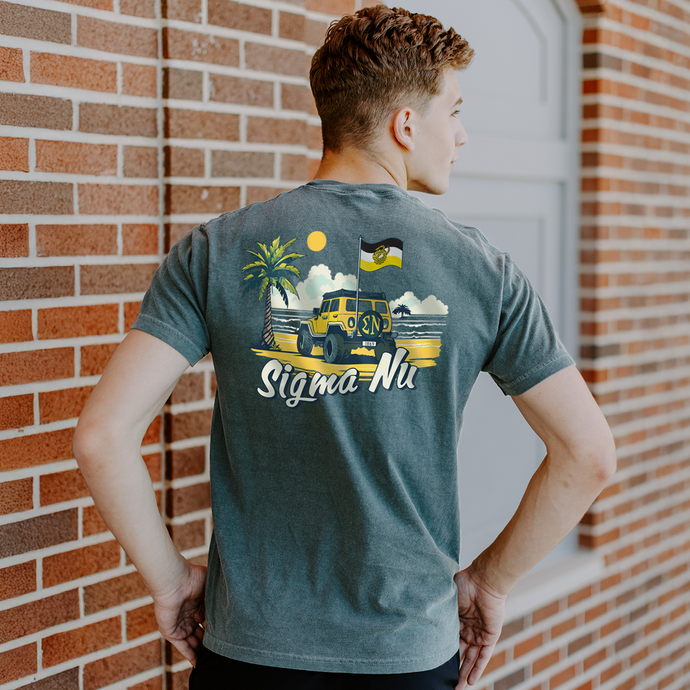 Sigma Nu Coastal Cruiser Short Sleeve Tee