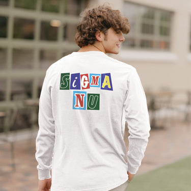 Sigma Nu Animated Long Sleeve Tee