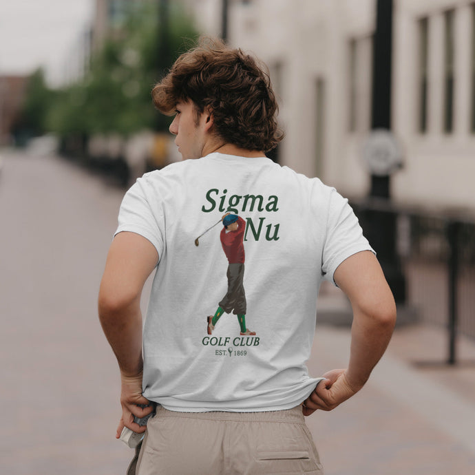 Sigma Nu Timeless Swing Short Sleeve Tee
