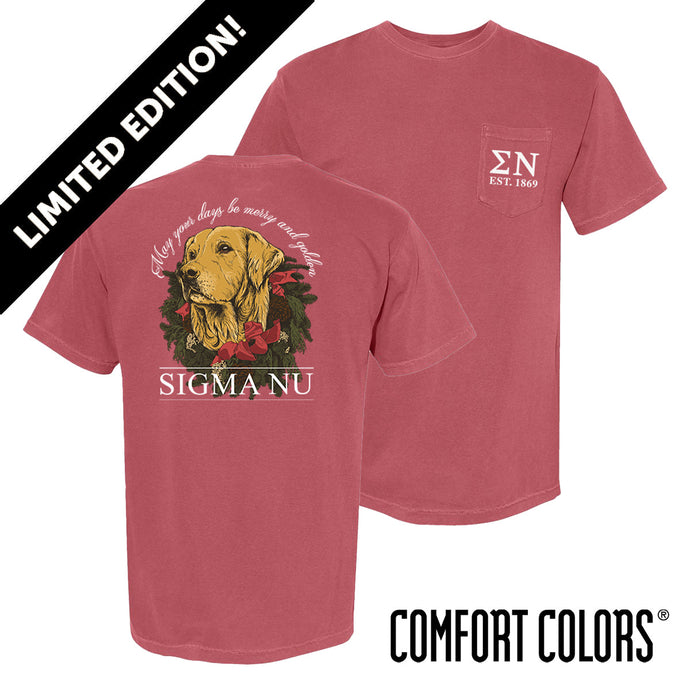 Sigma Nu Merry Retriever Short Sleeve Tee