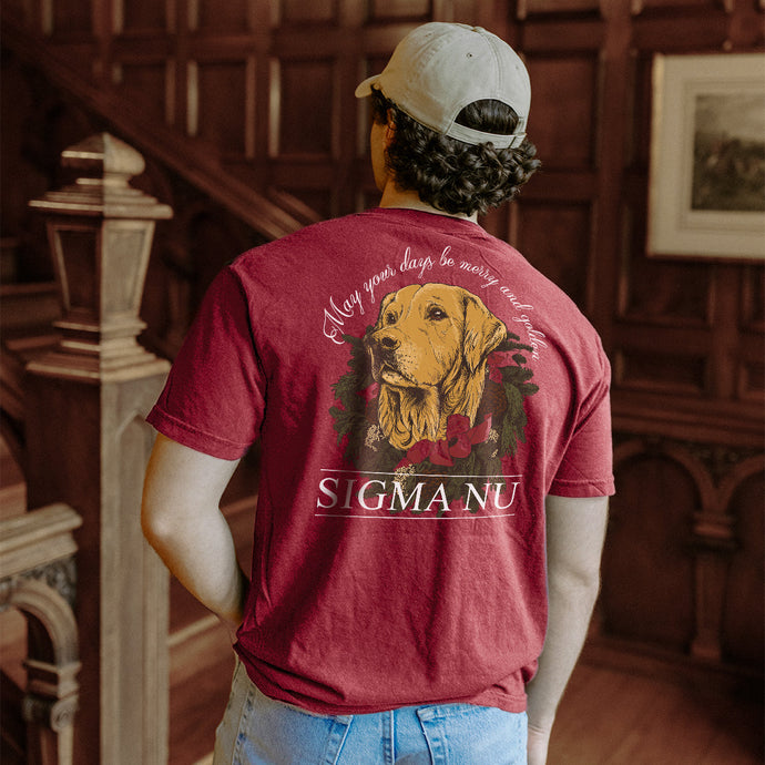 Sigma Nu Merry Retriever Short Sleeve Tee