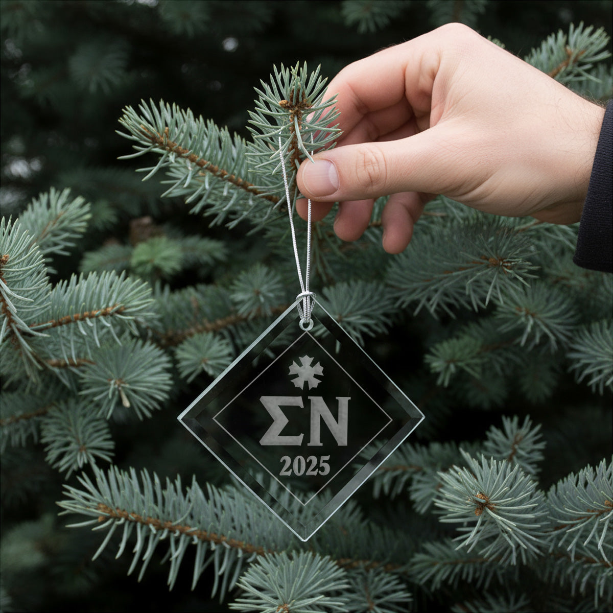 New! Sigma Nu 2025 Limited Edition Holiday Ornament