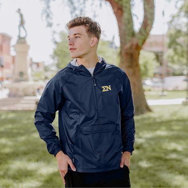 Sigma Nu Classic 1/4 Zip Rain Jacket