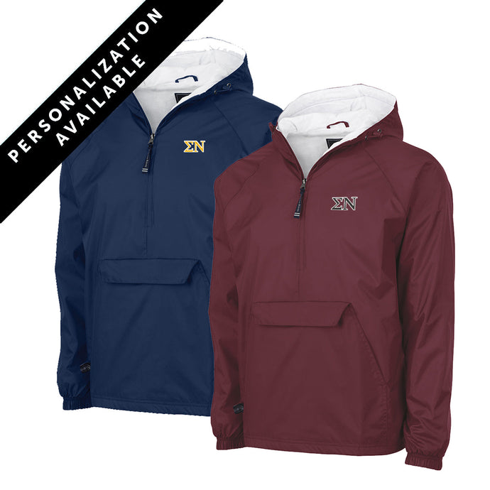 Sigma Nu Classic 1/4 Zip Rain Jacket