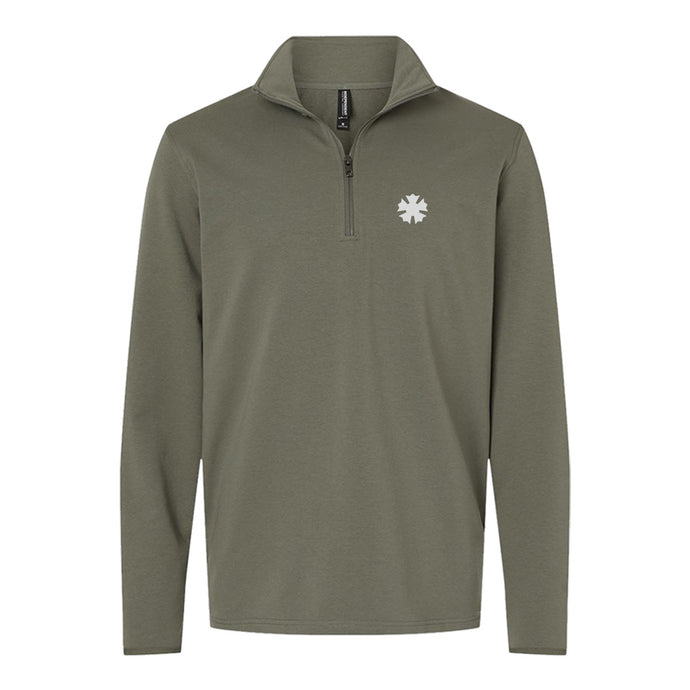 New! Sigma Nu Embroidered Symbol Quarter Zip Sigma Nu