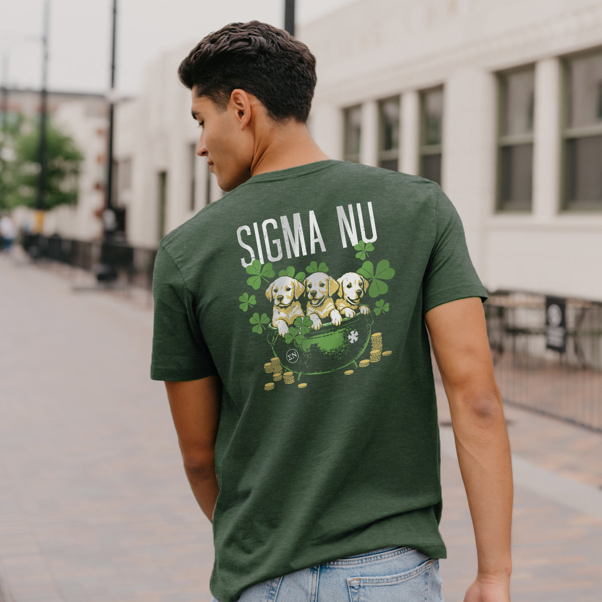 Comfort Colors Sigma Nu Pot O' Gold Tee