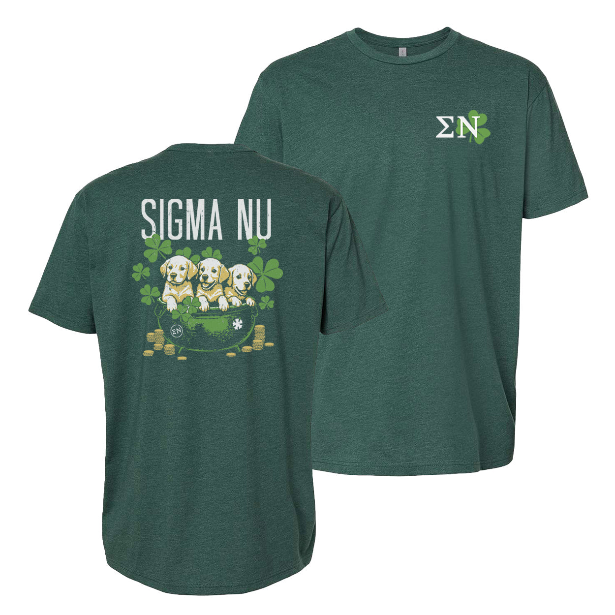 Green Sigma Nu St.Patrick's t-shirt