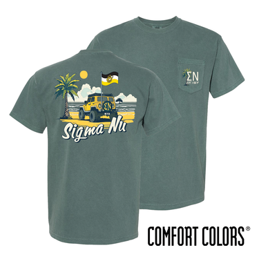 Sigma Nu Coastal Cruiser Short Sleeve Tee