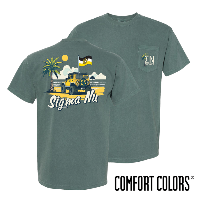 Sigma Nu Coastal Cruiser Short Sleeve Tee