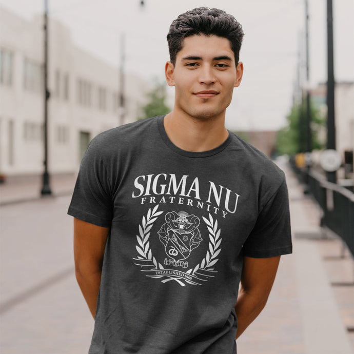 Sigma Nu Legacy Crest Tee Shirt