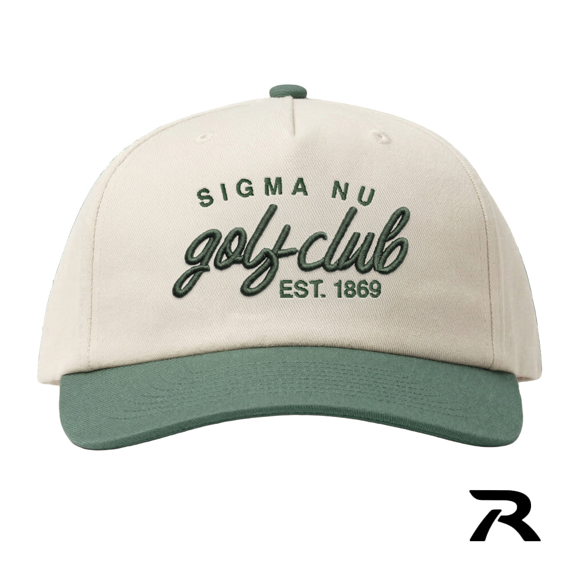 New! Sigma Nu Green Golf Club Hat