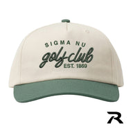 Sigma Nu Green Golf Club Hat