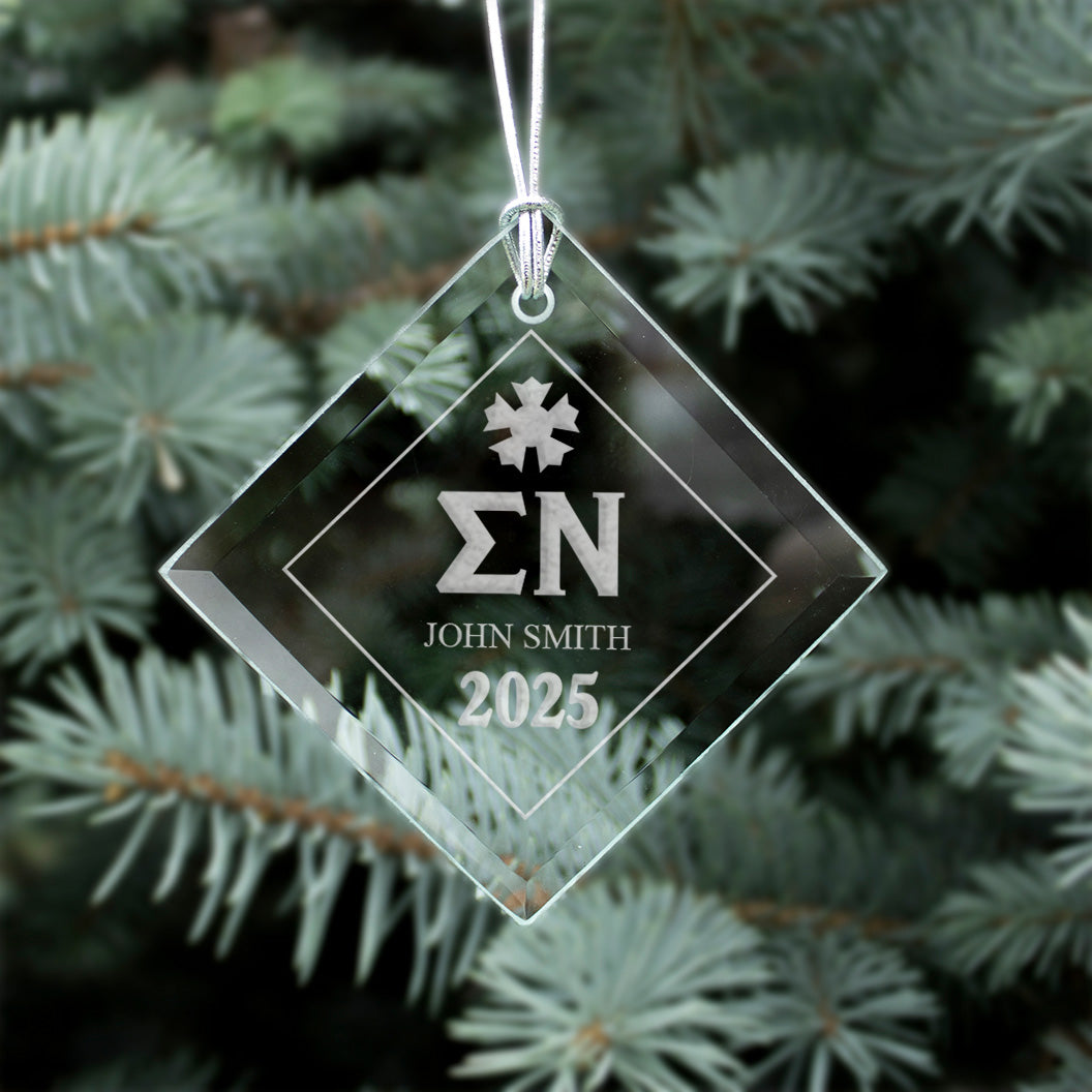 New! Sigma Nu 2025 Limited Edition Holiday Ornament