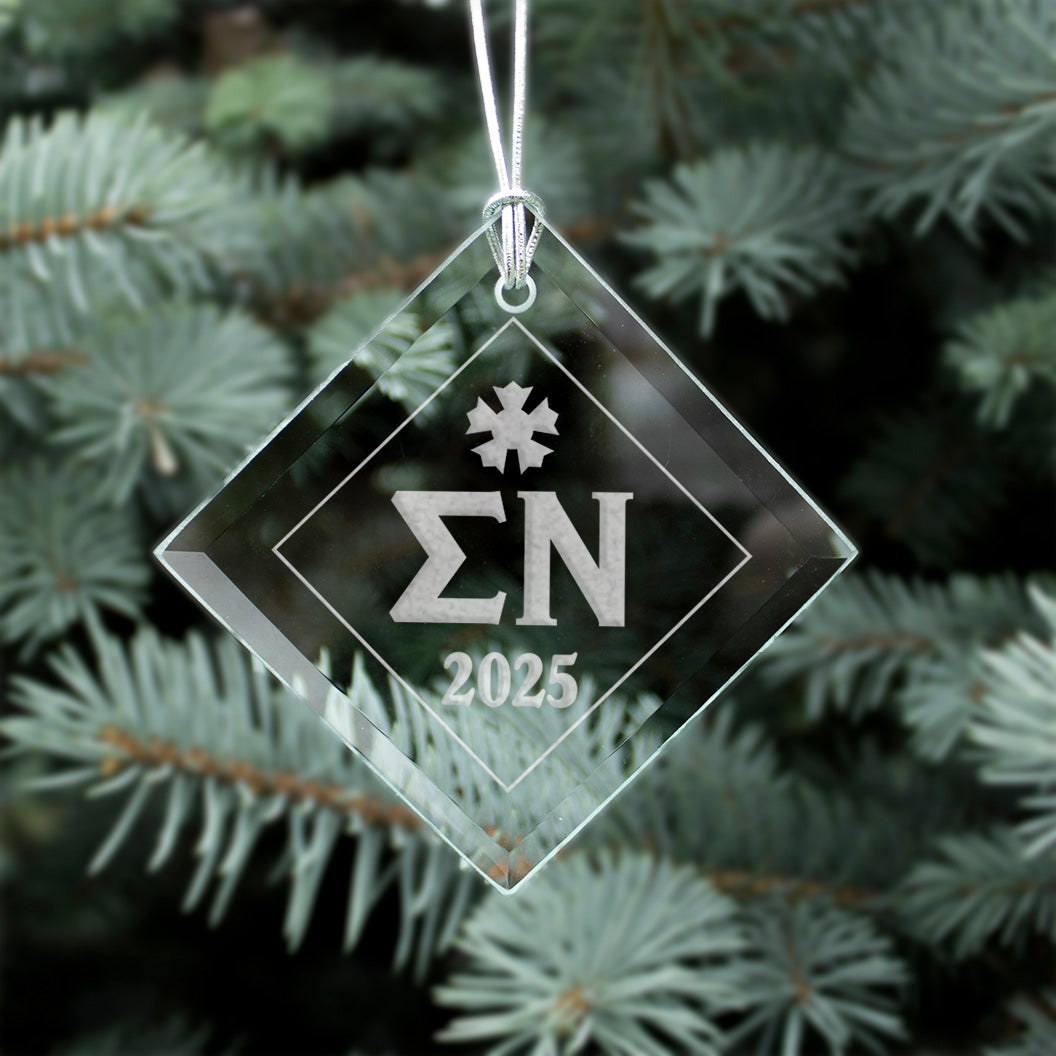 New! Sigma Nu 2025 Limited Edition Holiday Ornament