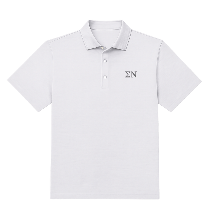 Light Gray Polo Shirt Front