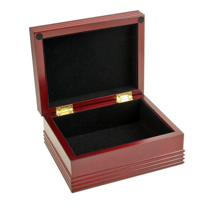 Sigma Nu Deluxe Engraved Rosewood Box