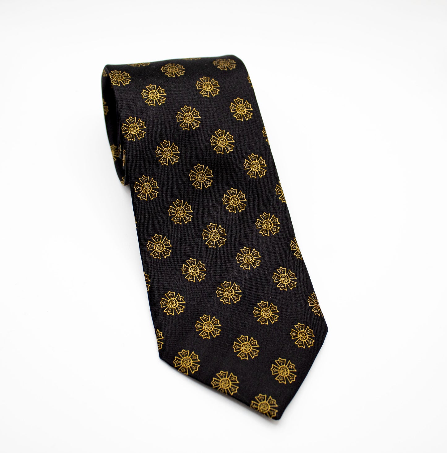 Sigma Nu Badge Silk Tie