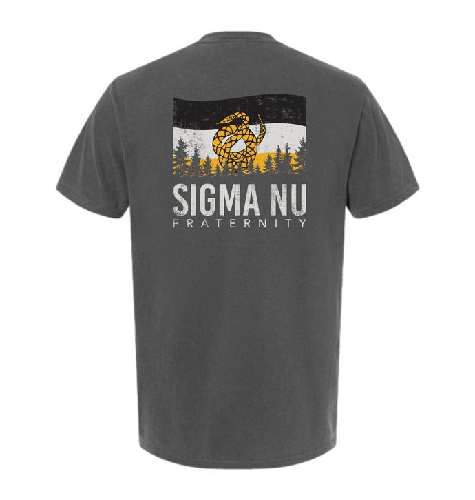Pepper Printed Premium T-Shirt Back