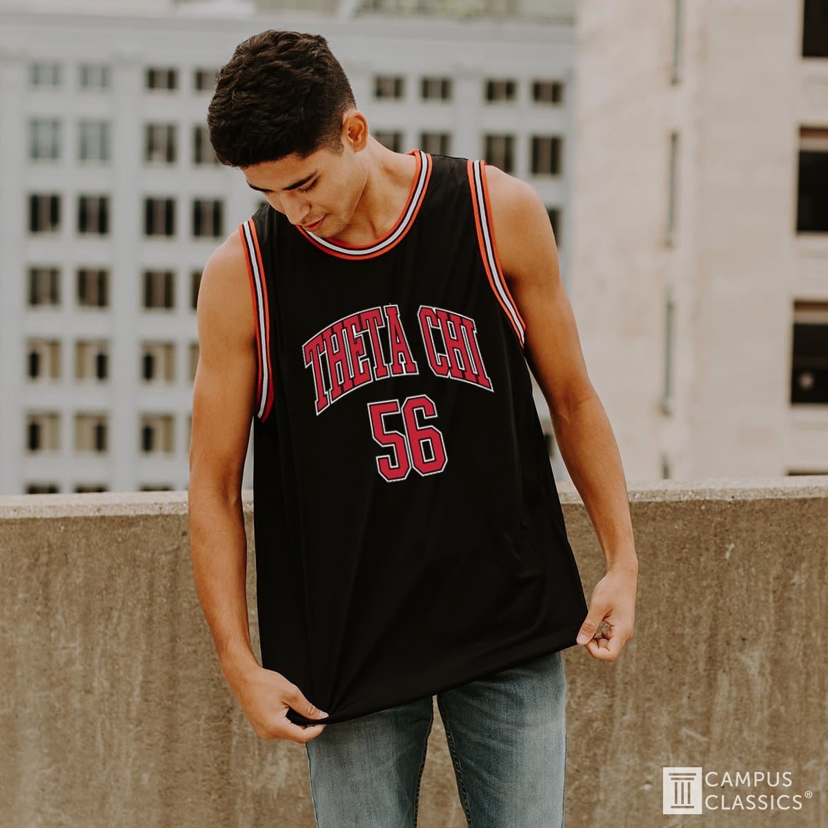 Sigma Nu Black Basketball Jersey | Sigma Nu | Shirts > Jerseys